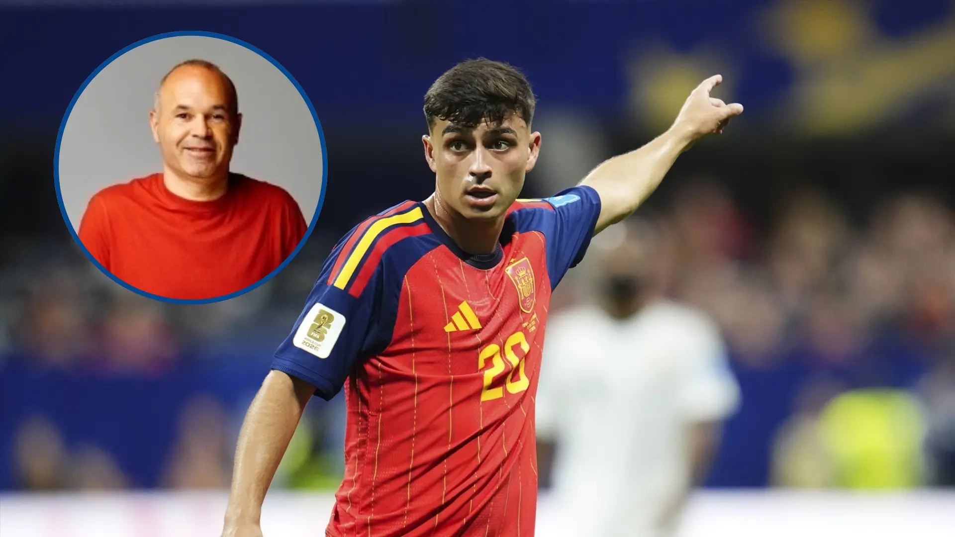 Andrés Iniesta: «Me sorprende que Pedri sea suplente por el jugador que es»