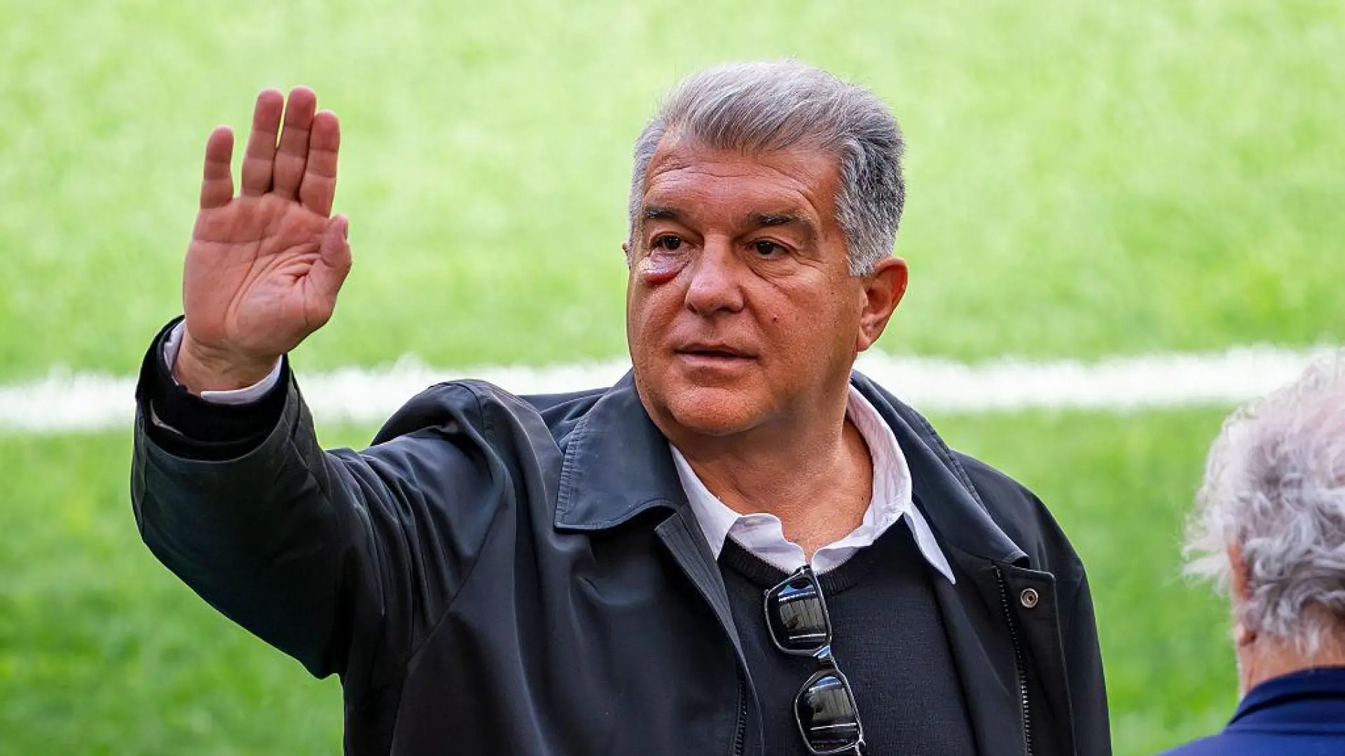 Joan Laporta recibe el alta médica tras superar una arritmia cardíaca: «A casa, gracias a todos los médicos y enfermeros»