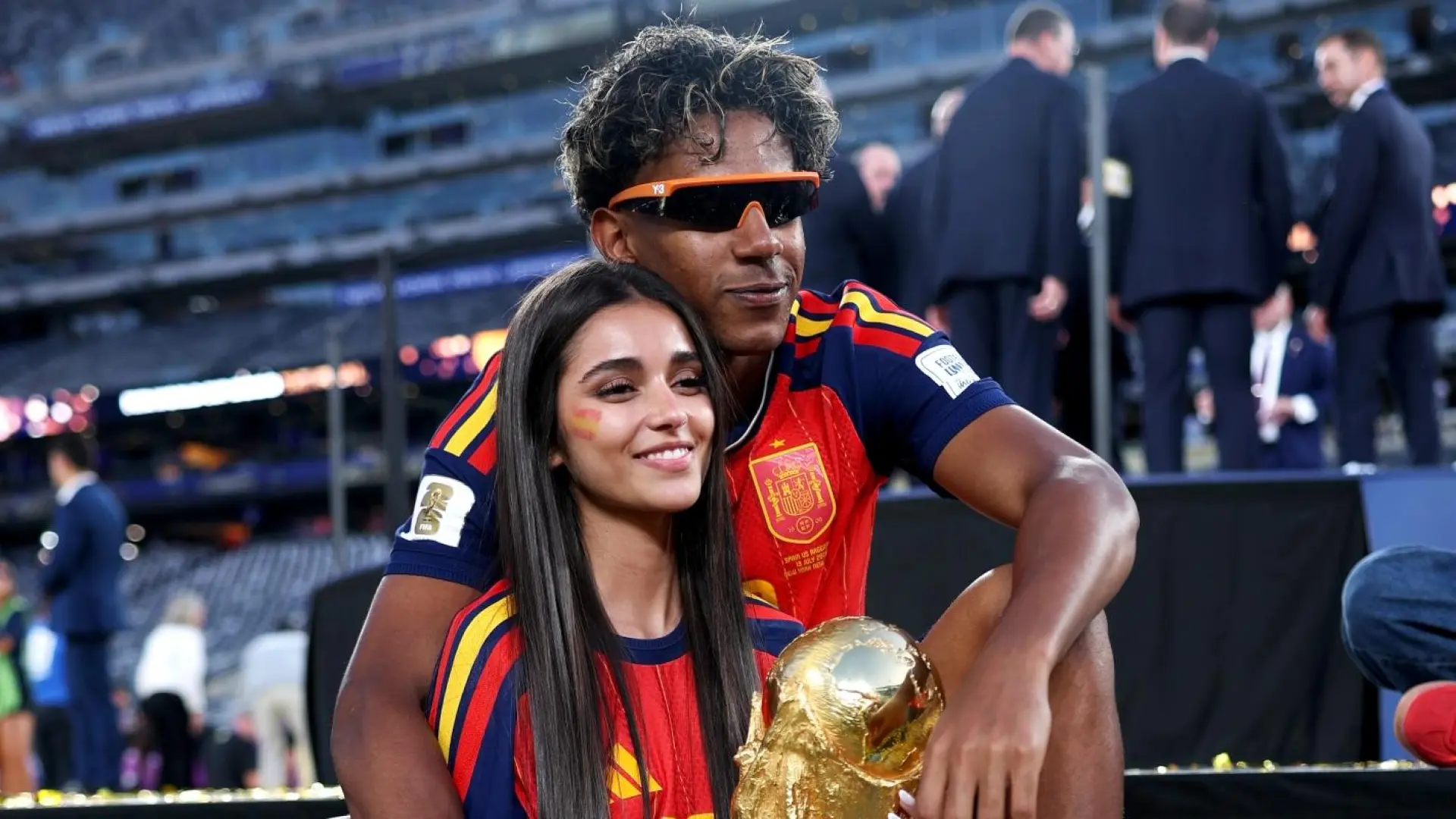 Inés García, la novia de Lamine Yamal, se defiende por su papel en el Mundial: «No le he quitado nada a nadie, vivo mi vida»