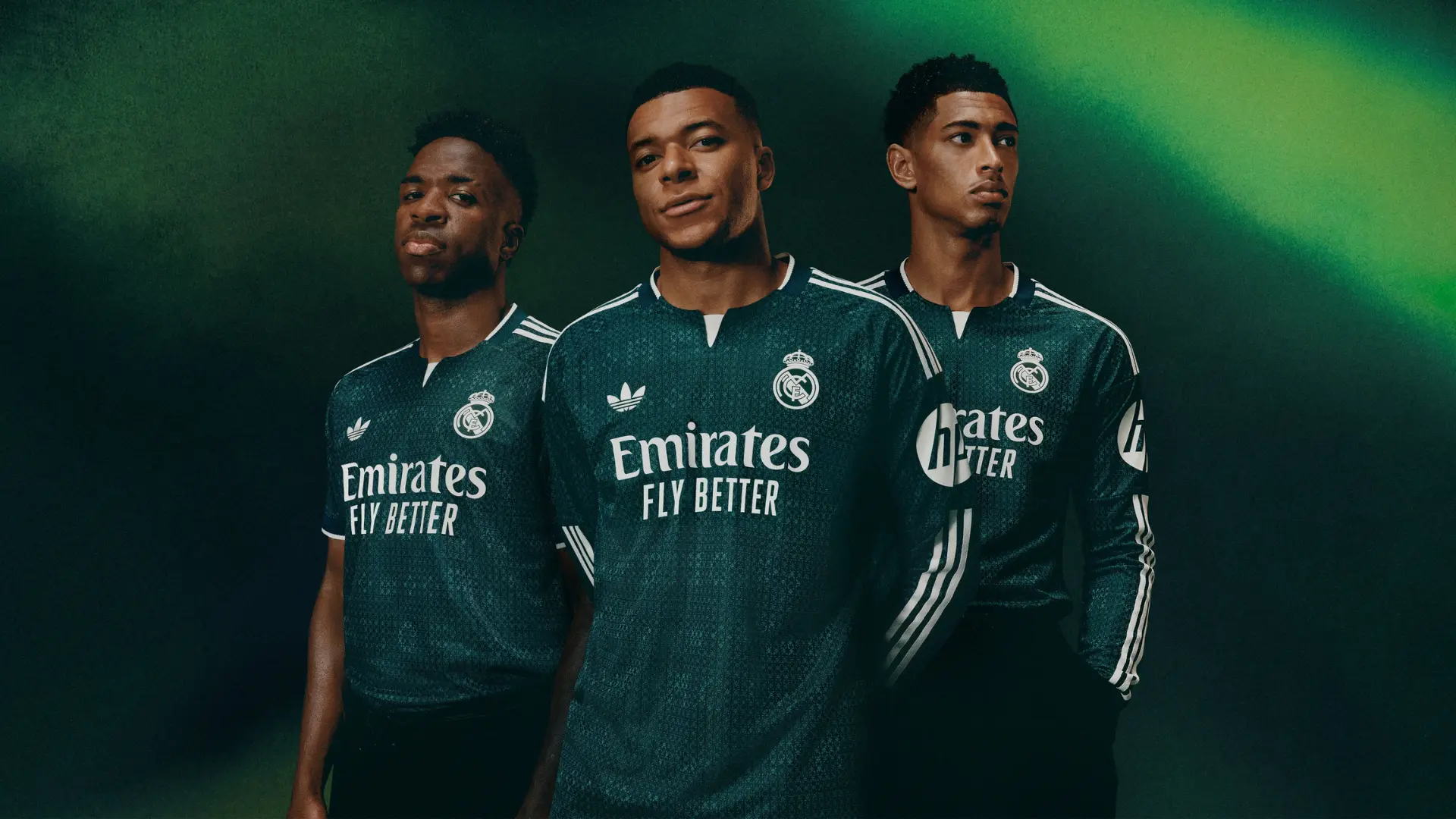 El Real Madrid presenta su nueva segunda equipación: recupera el verde oscuro de la última temporada de José Mourinho