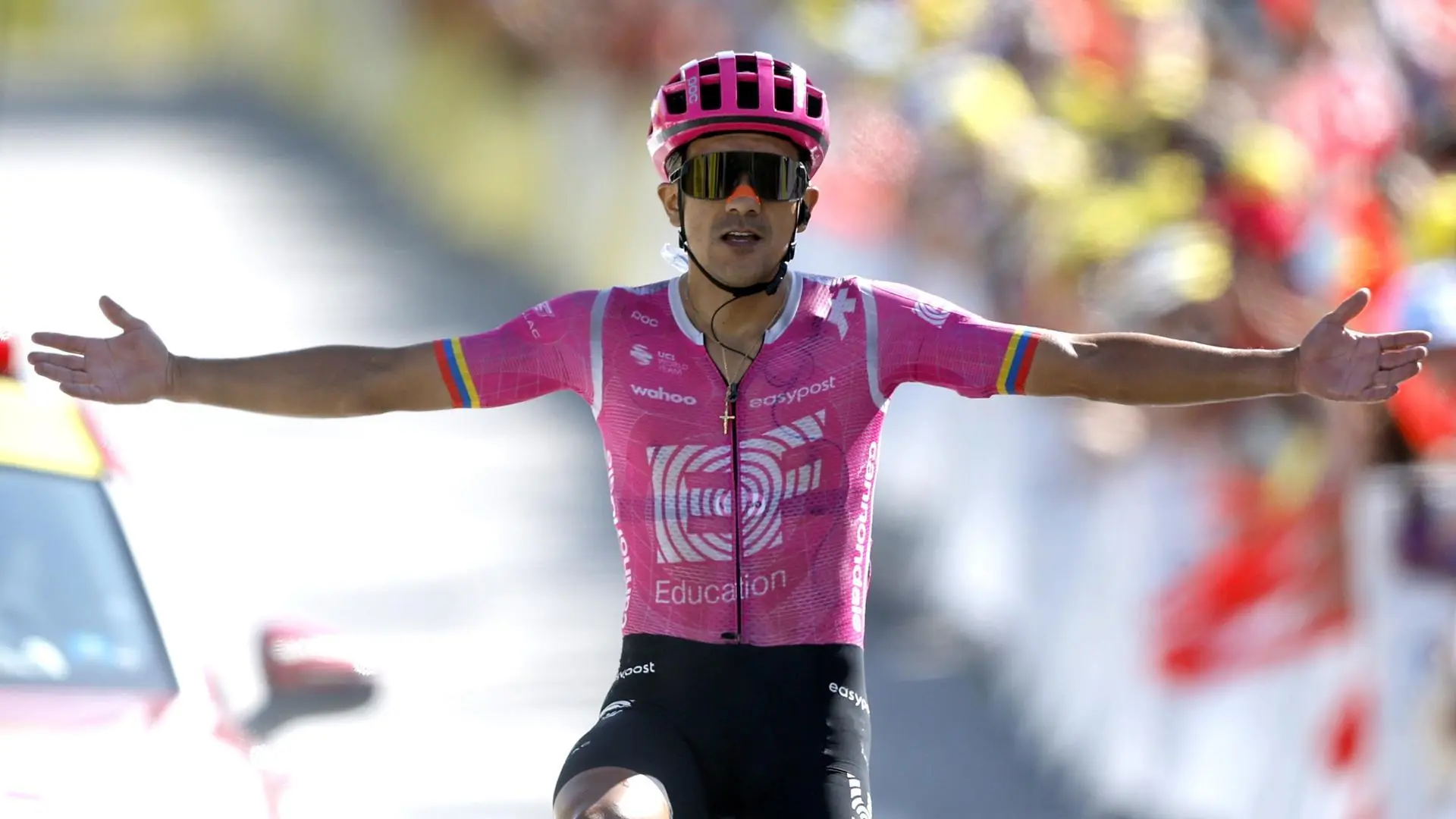 Carapaz se impone en los Alpes y logra su segundo triunfo en el Tour: Pogacar mantiene el liderato
