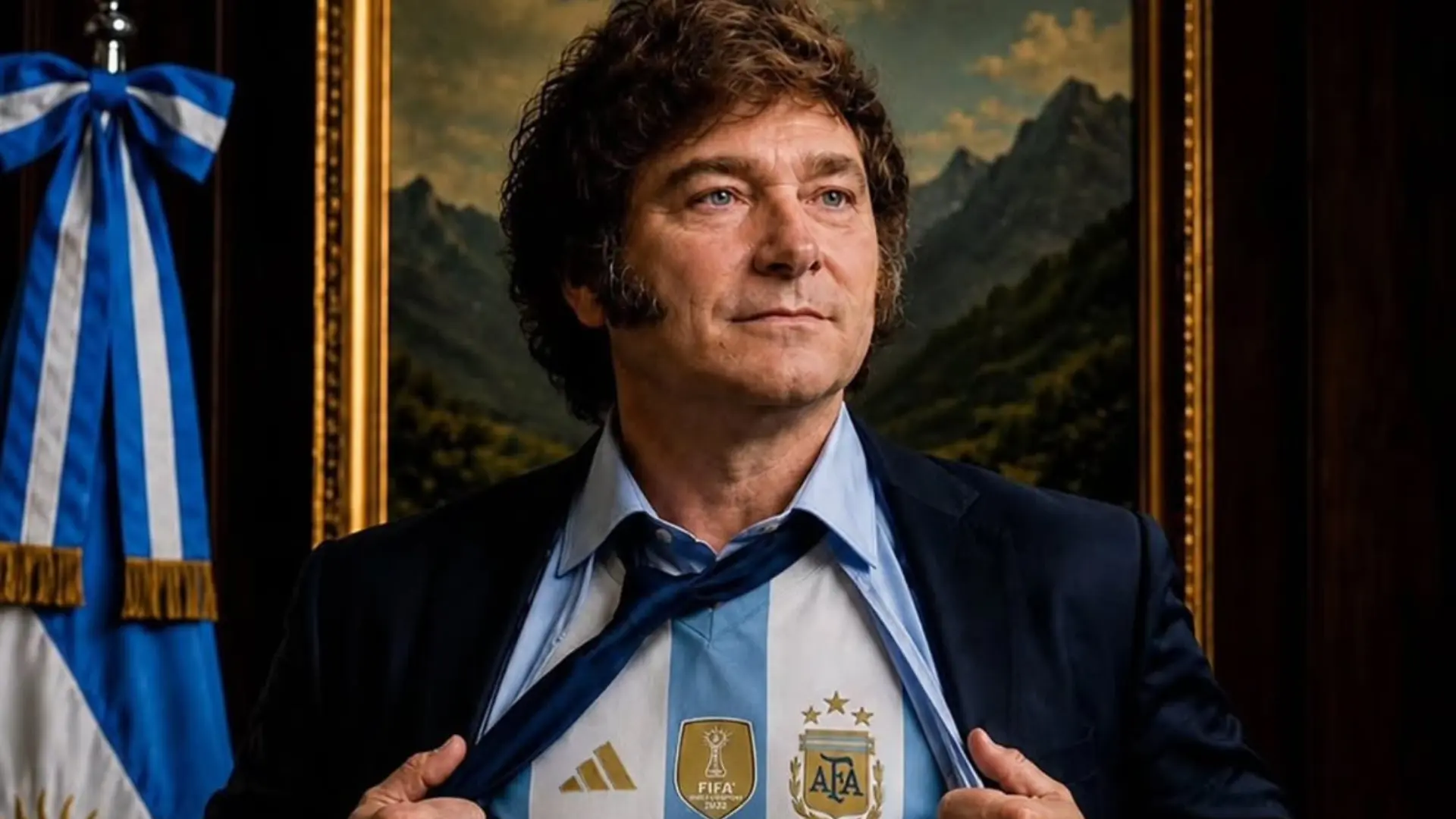 Javier Milei se suma a la polémica que rodea a Argentina por la final del Mundial: «Nos tienen celos»