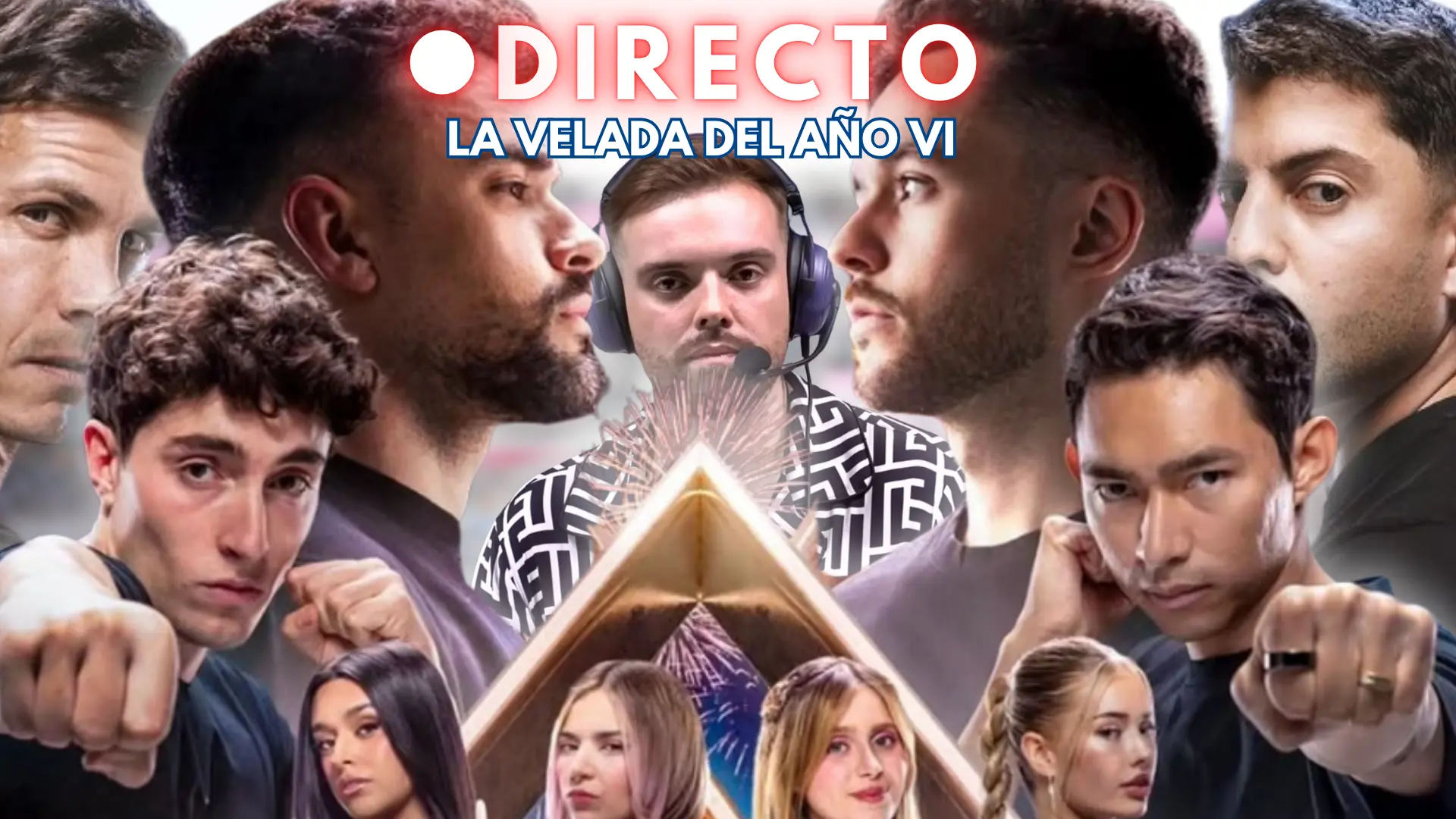 Velada del año 6, en directo: combates, resultados, artistas y conciertos del evento de Ibai Llanos en Sevilla en vivo