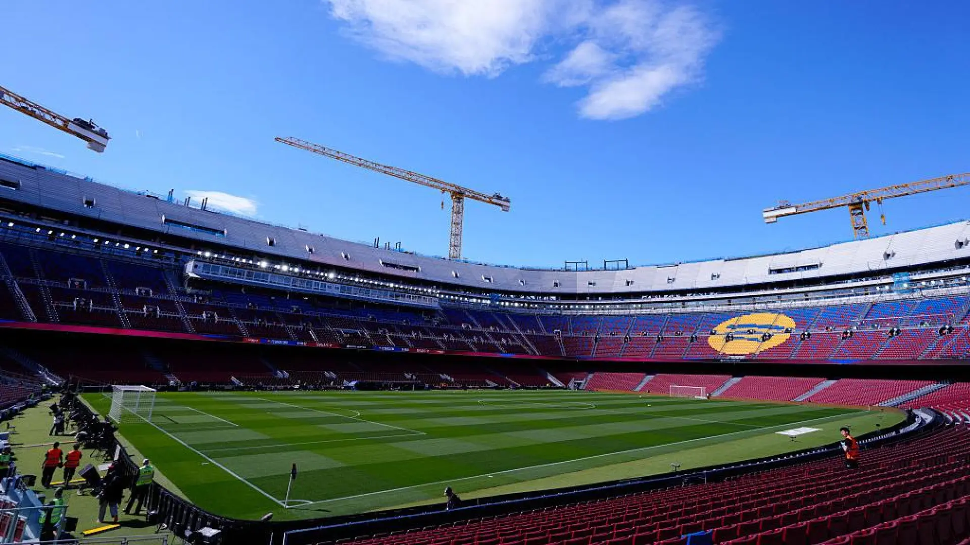 El FC Barcelona lamenta la muerte de un trabajador en las obras del Camp Nou y se pone «a disposición» de la familia