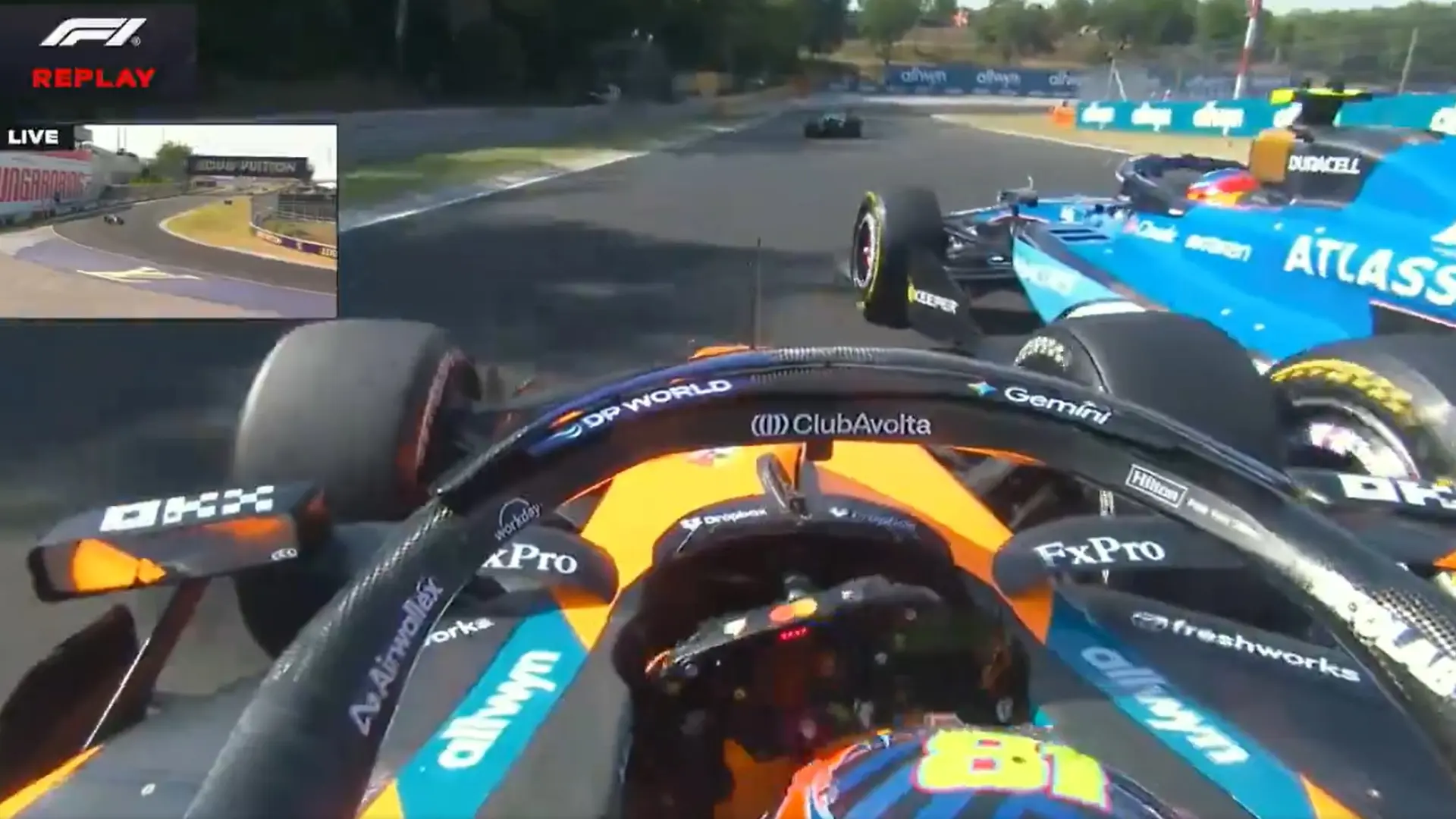 Oscar Piastri estalla contra Carlos Sainz tras su toque en Hungría: «Es muy crítico con los demás, pero debería mirarse al espejo»