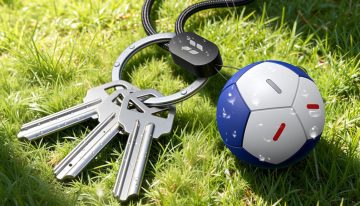 La alternativa al AirTag para los más futboleros es de Ugreen: un localizador con forma de balón y autonomía de varios años
