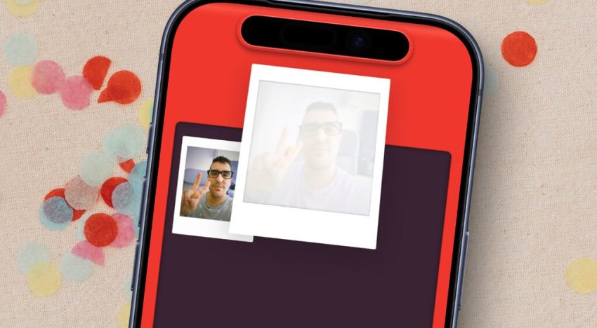 El truco para convertir la Dynamic Island de tu iPhone en una cámara Polaroid