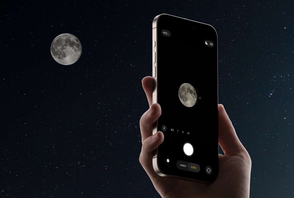 La razón por la que el iPhone no saca buenas fotos de la Luna: su app de cámara no está diseñada para ello, pero tiene solución