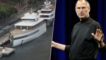 «Objeto indefinido hecho de aluminio y cristal». Así es el superyate diseñado por Steve Jobs que nunca pudo estrenar