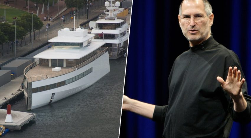 «Objeto indefinido hecho de aluminio y cristal». Así es el superyate diseñado por Steve Jobs que nunca pudo estrenar