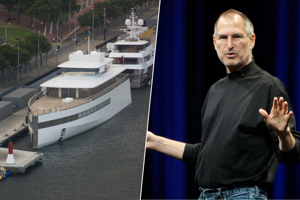 "Objeto indefinido hecho de aluminio y cristal". Así es el superyate diseñado por Steve Jobs que nunca pudo estrenar 