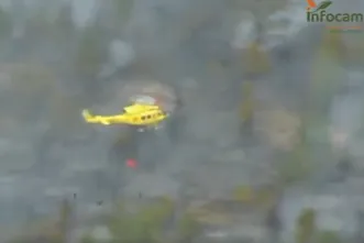 Un incendio en Guadalajara obliga a evacuar la localidad de El Recuenco y a confinar la cercana de El Pozuelo