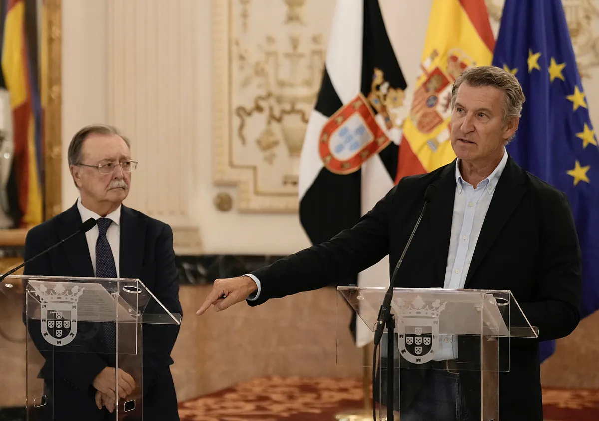 El 'basta ya' de Feijóo contra los «chantajes» de Marruecos marca su plan de Gobierno