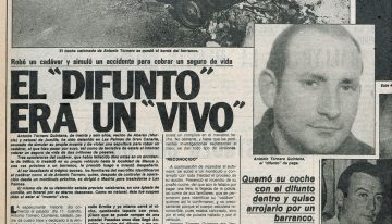 El murciano que robó un cadáver y fingió su muerte  para cobrar el seguro: «Vi que valía más dinero muerto que vivo y me morí»