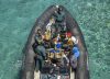 Ceuta despide con vítores y banderas de España a los 60 barcos de la flotilla solidaria