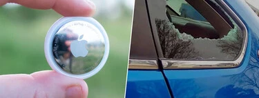 Un "simple" AirTag en el coche y una luna rota: así descubrió un adolescente que estaba siendo acosado