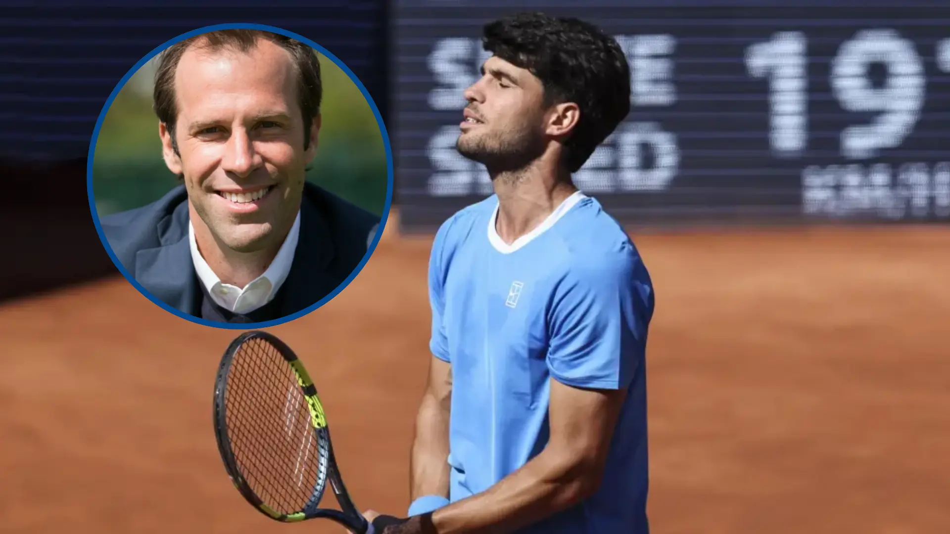 Greg Rusedski, leyenda del tenis británico: «No hay ninguna posibilidad de que Carlos Alcaraz juegue el US Open por su lesión»