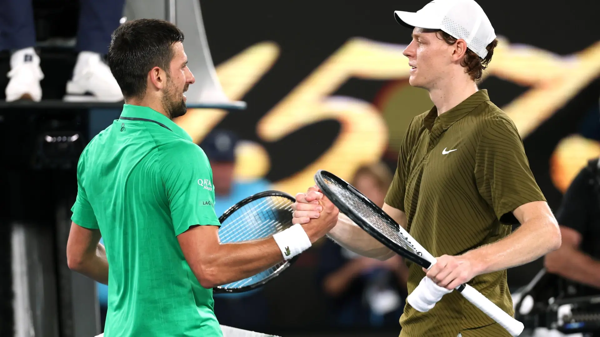 Djokovic elige a Sinner como su reflejo en el tenis actual: «Como yo, nunca se conforma»