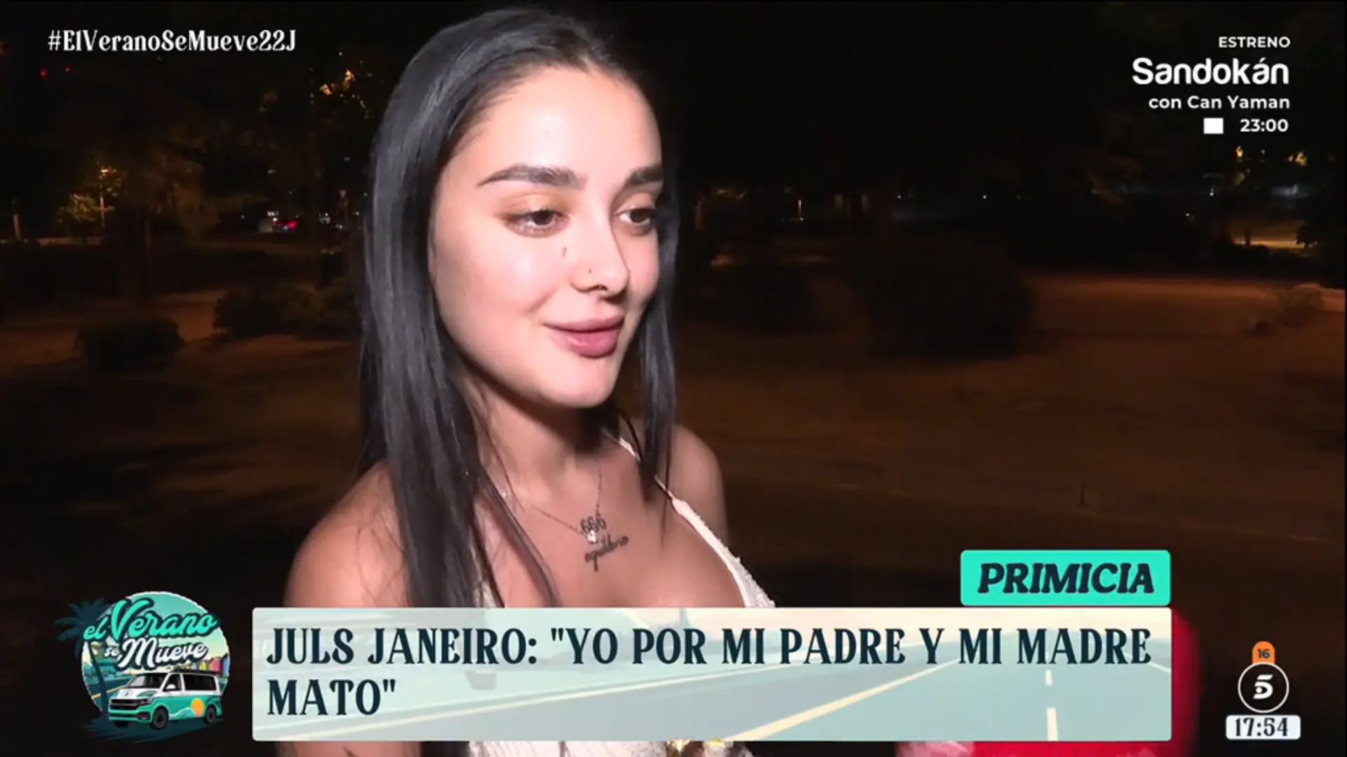 Julia Janeiro ataca a Belén Esteban, ex de su padre: «Es un meme que se ha pasado la vida hablando de él; es más que ser 'nepo baby'»
