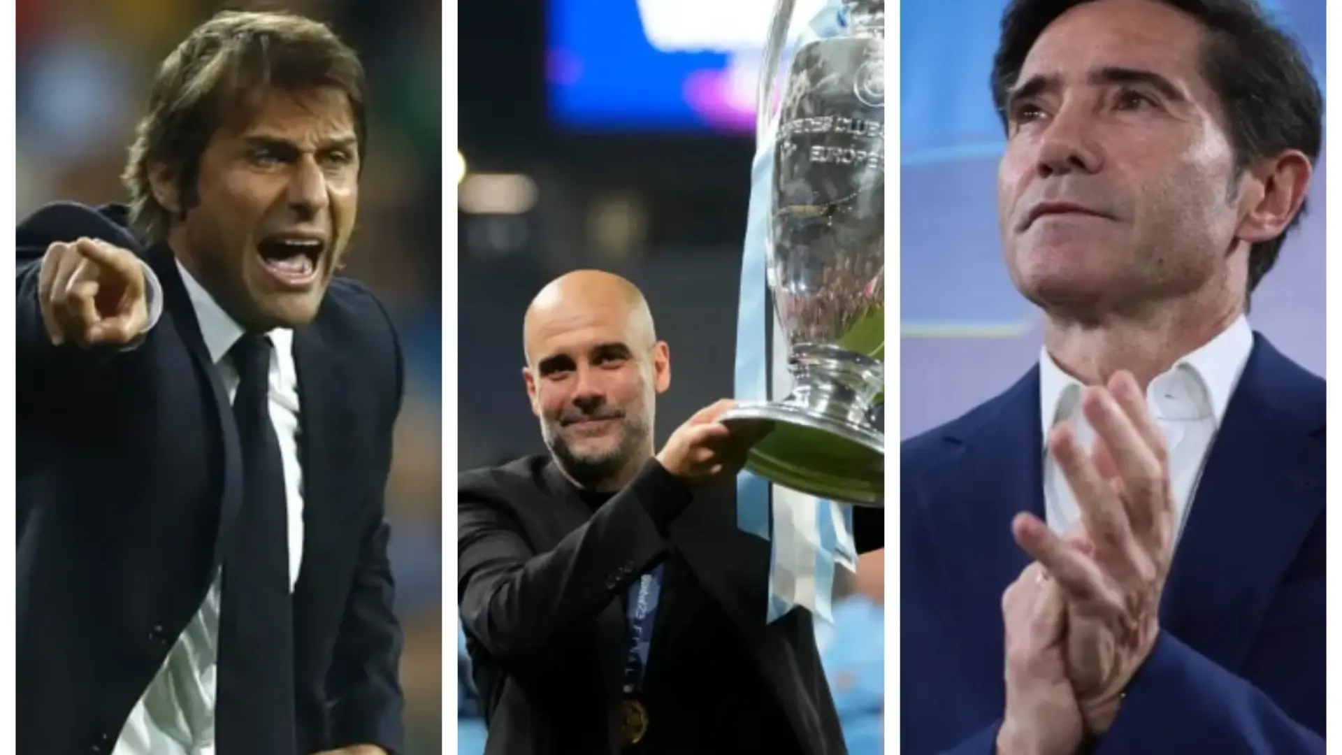 De Pep Guardiola a Antonio Conte: la lista estelar de entrenadores que están en el paro