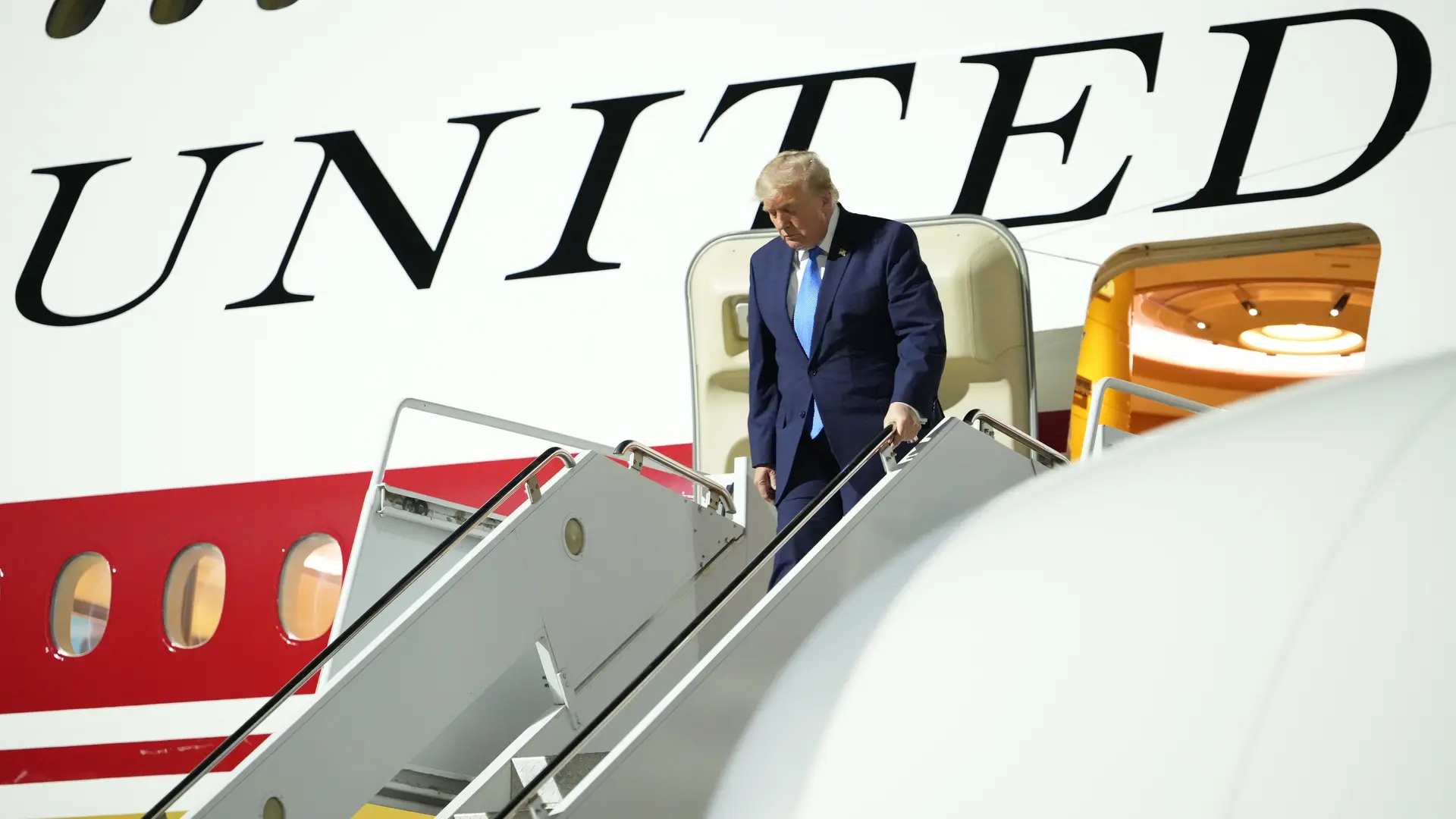 Trump asegura que se cambió de avión a escondidas en Turquía por orden del Servicio Secreto: «Yo solo sigo sus instrucciones»