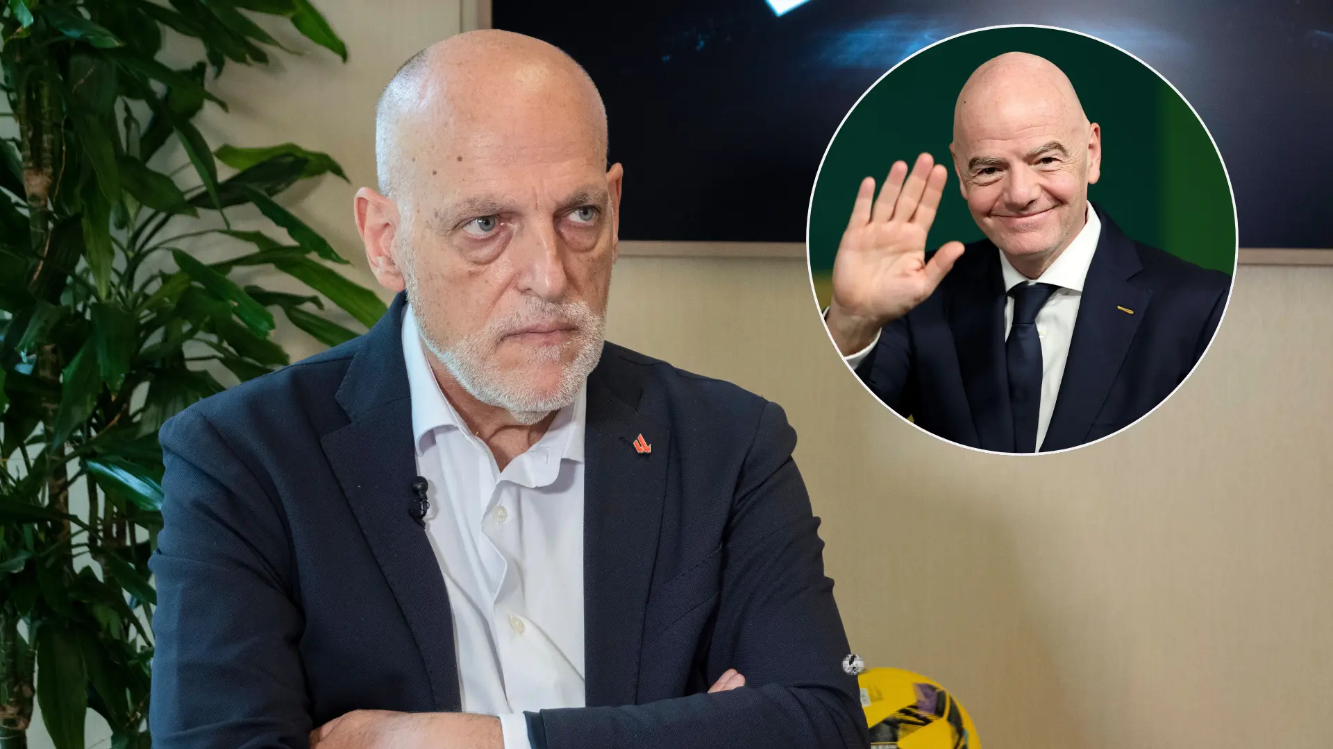 Javier Tebas ataca a la FIFA tras su plan de 'vender' el Mundial': «Ocultar decisiones trascendentales es una gravísima quiebra»
