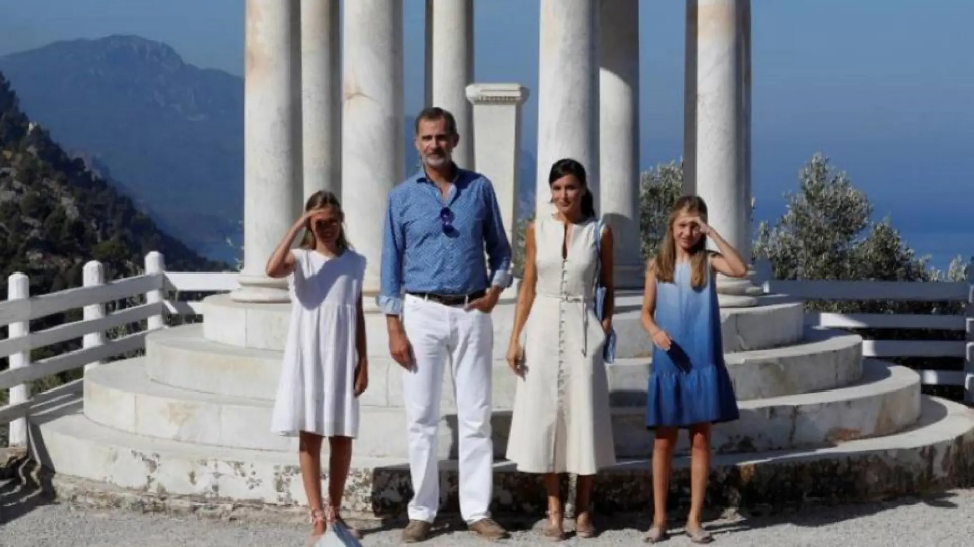 El rey Felipe elige su propio observatorio para ver el eclipse, en un lugar que conoce bien