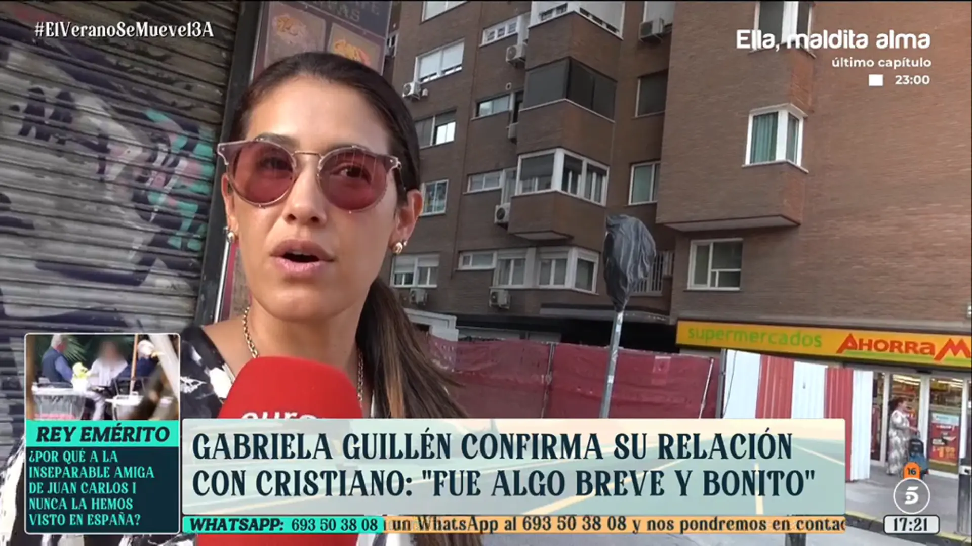 Gabriela Guillén confirma la relación que tuvo con Cristiano Ronaldo: «Yo sé la verdad y me basta con eso»