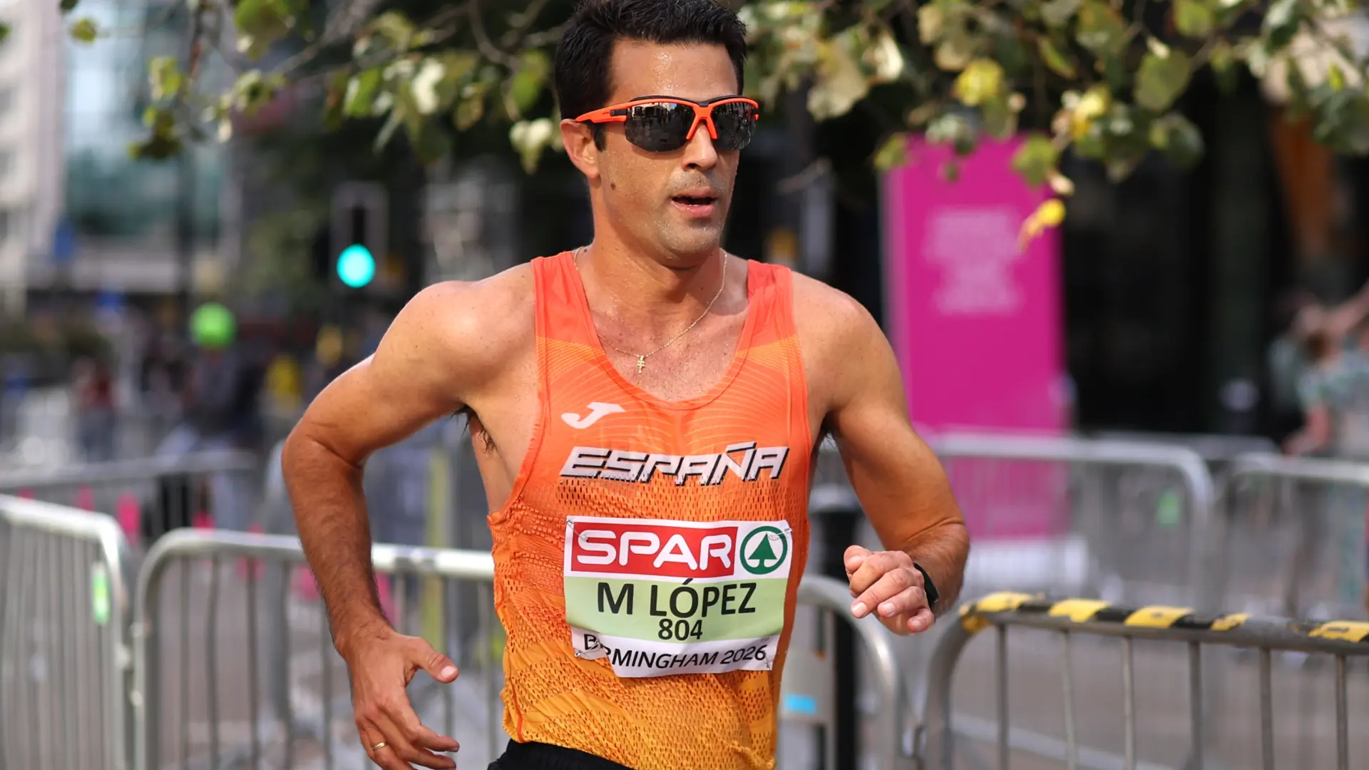 Sigue la fiesta para España en los Europeos de Birmingham: Miguel Ángel López, plata en la maratón de marcha atlética