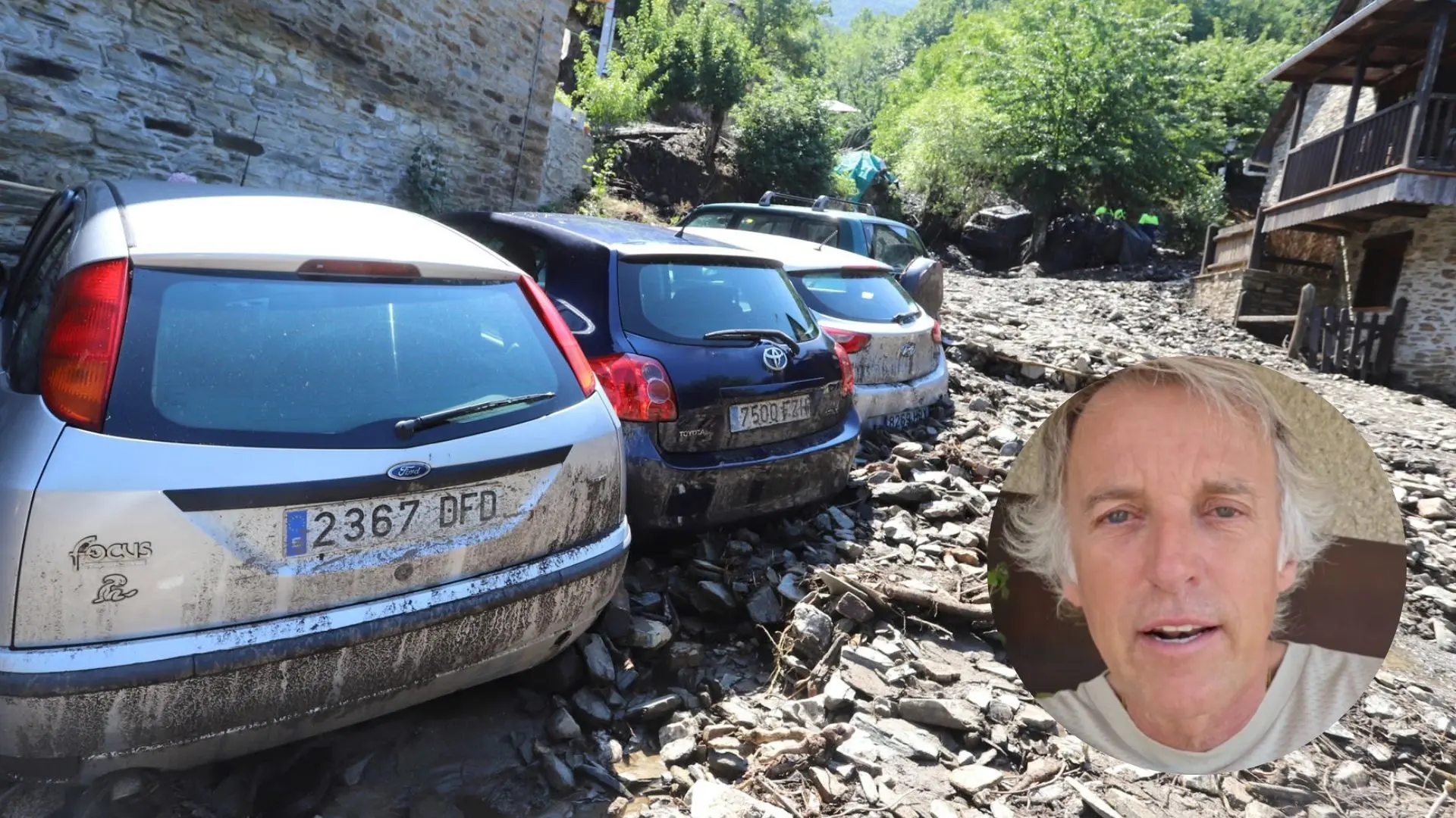 Jesús Calleja y su emocionado mensaje tras la trágica riada con dos fallecidas: «El Bierzo está siendo golpeado por la naturaleza»