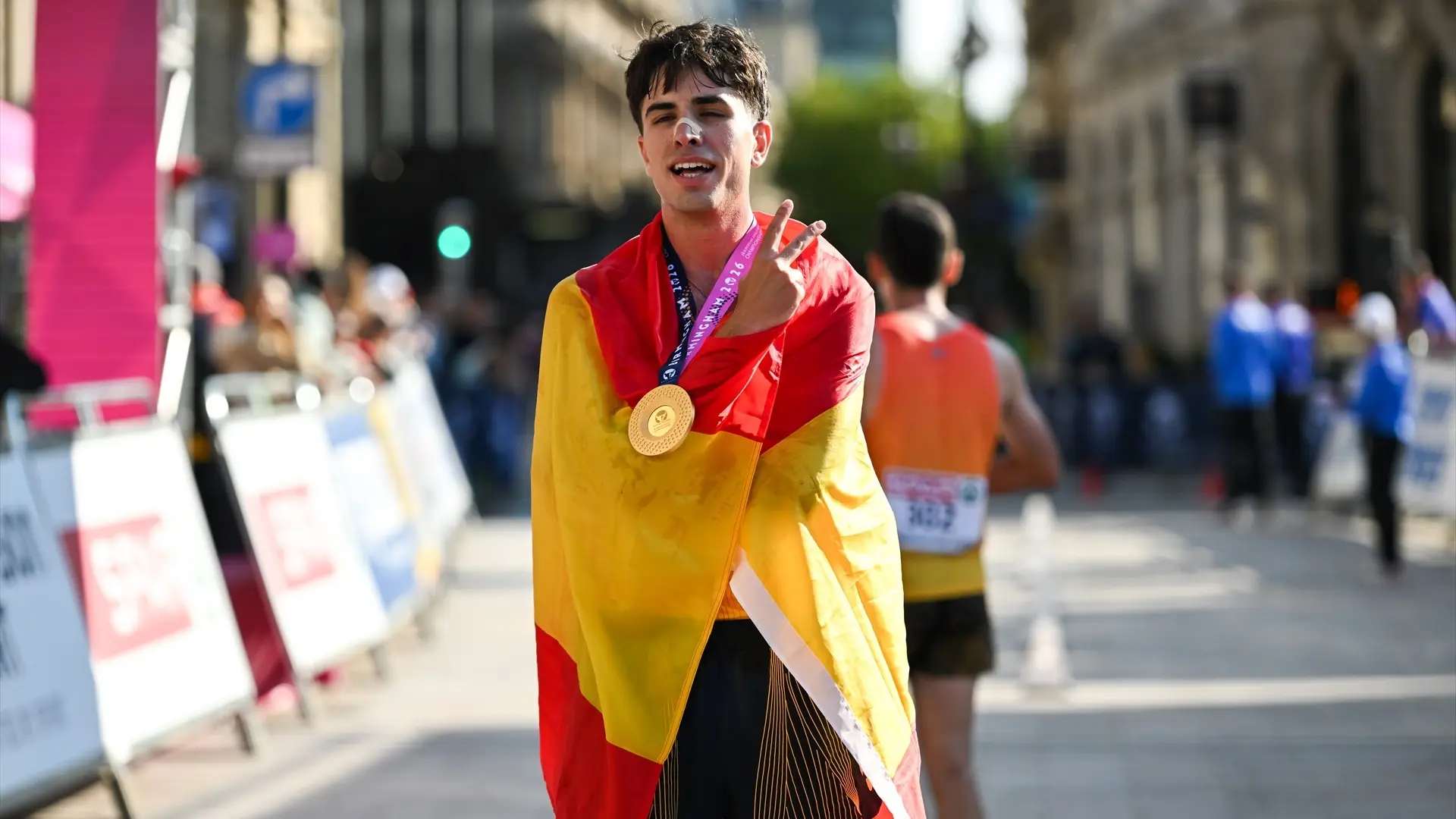 Paul McGrath, campeón de Europa de medio maratón de marcha, ya piensa en Los Ángeles 2028: «Yo entreno para los Juegos Olímpicos»