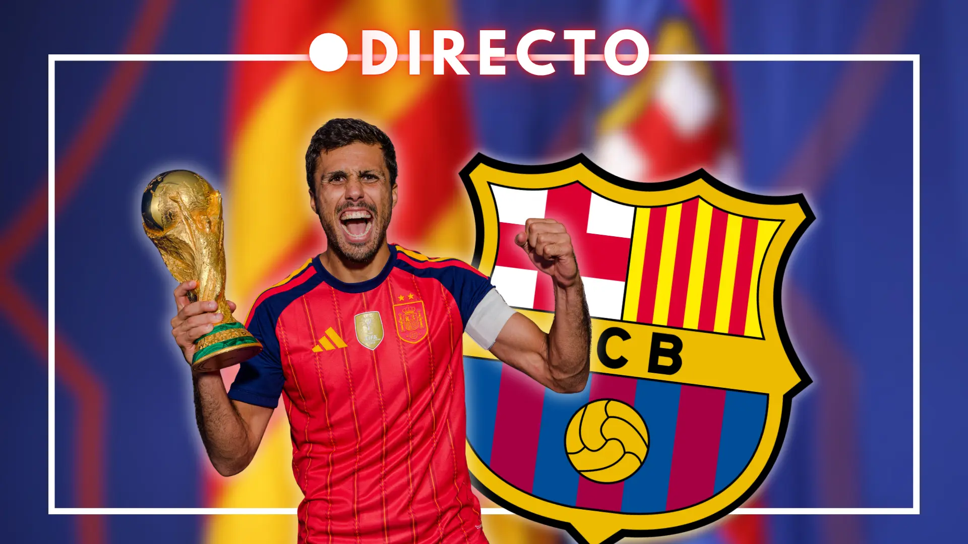 El anuncio de Rodri, inminente: ya pasa las pruebas médicas con el FC Barcelona