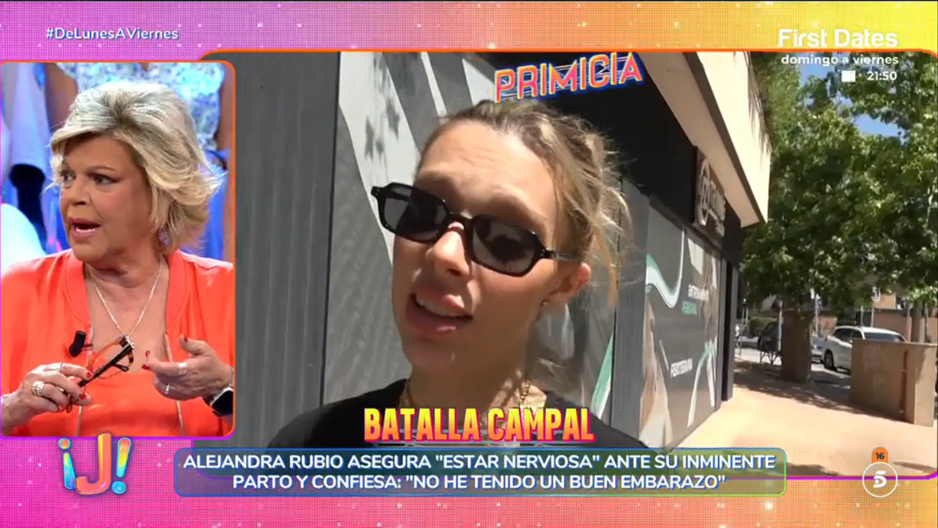 Alejandra Rubio habla de sus nervios ante el parto y deja una pista sobre el nombre elegido para su bebé: «Yo clásica soy poco»