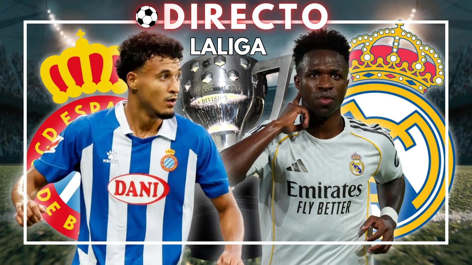 Espanyol – Real Madrid de LaLiga, en directo: marcador, goles y última hora de la jornada 2