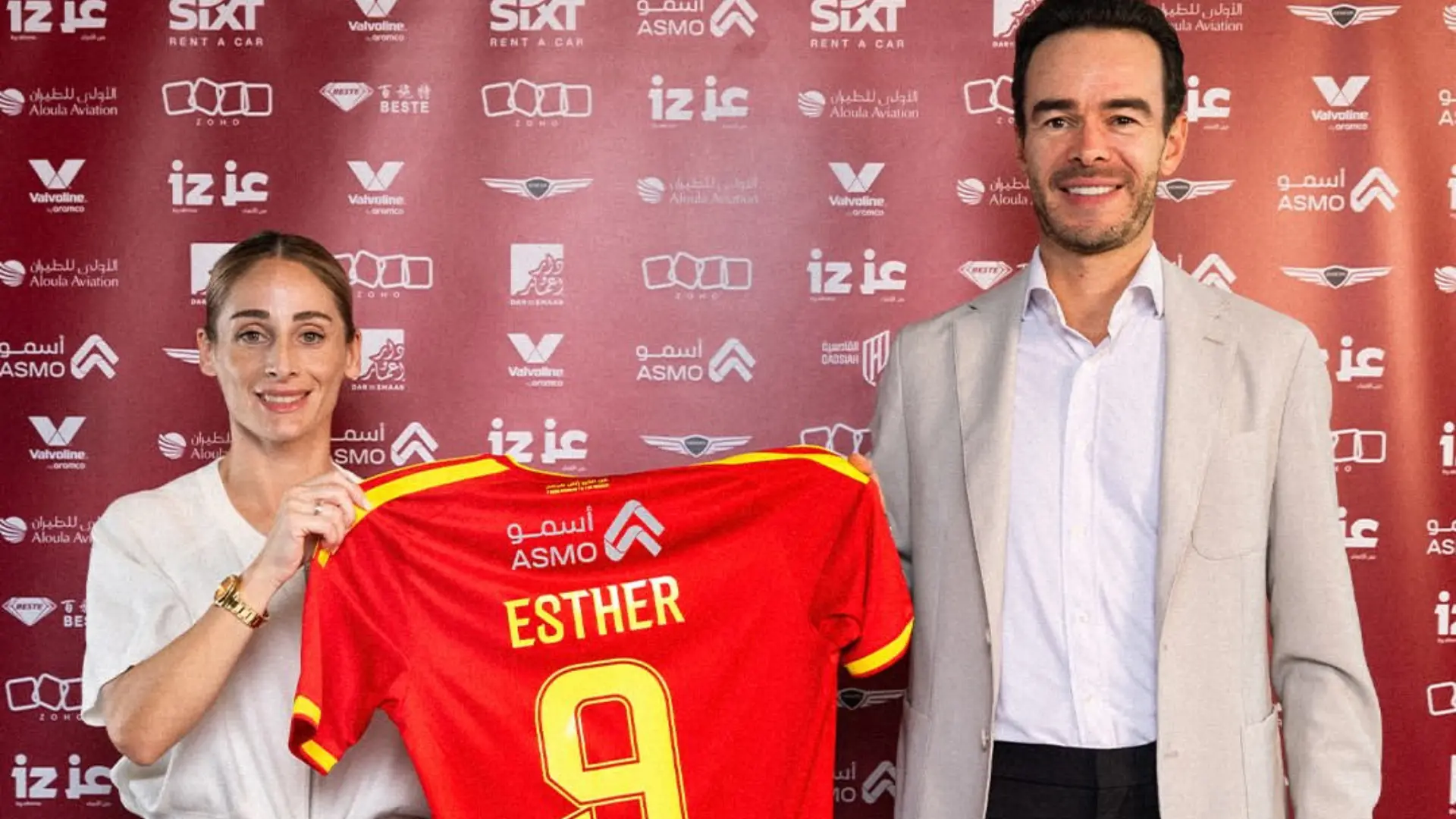 La futbolista española Esther González borra las fotos con su mujer y su hijo tras fichar por el Al Qadsiah de Arabia Saudí
