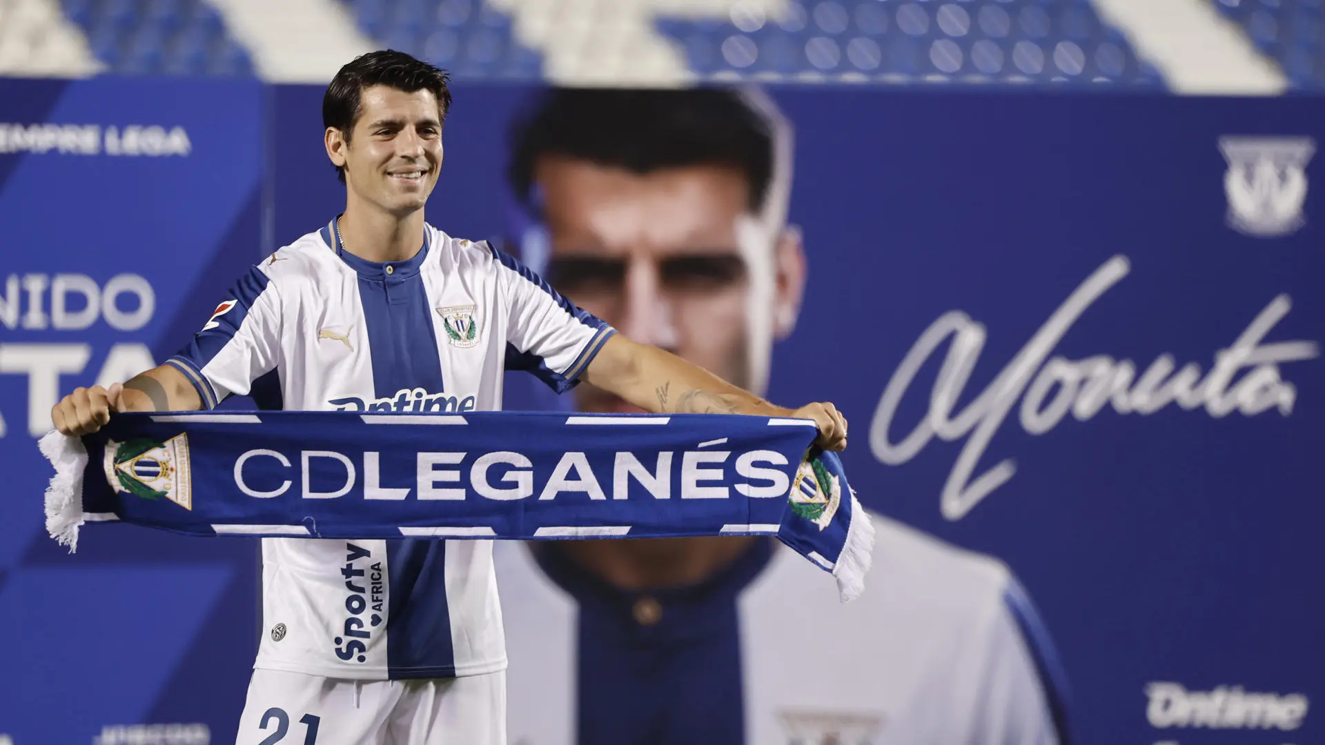 Morata, en su presentación en Leganés: «No todo es jugar la Champions, soy de Madrid y quería volver a mi casa»