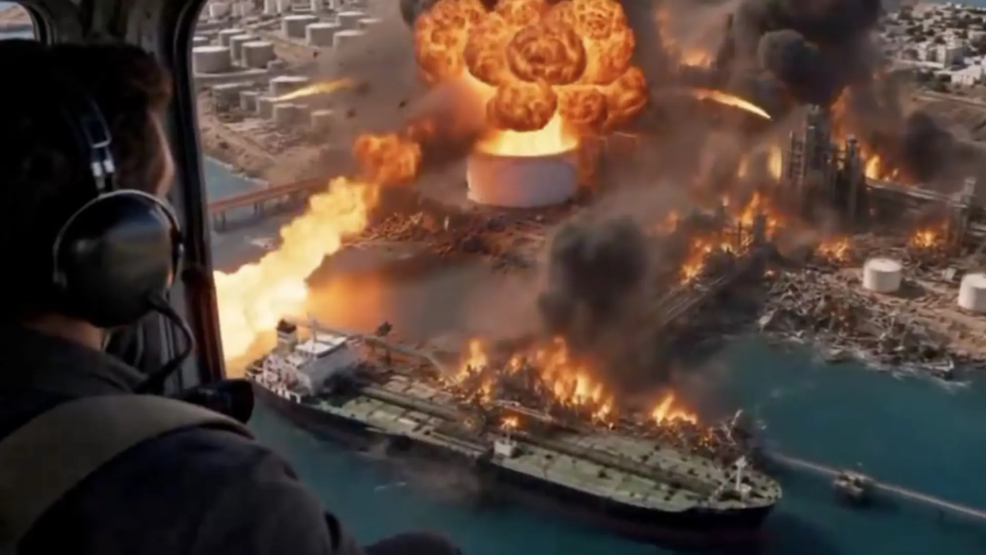 Trump comparte un vídeo que muestra con IA la destrucción de la isla iraní de Kharg