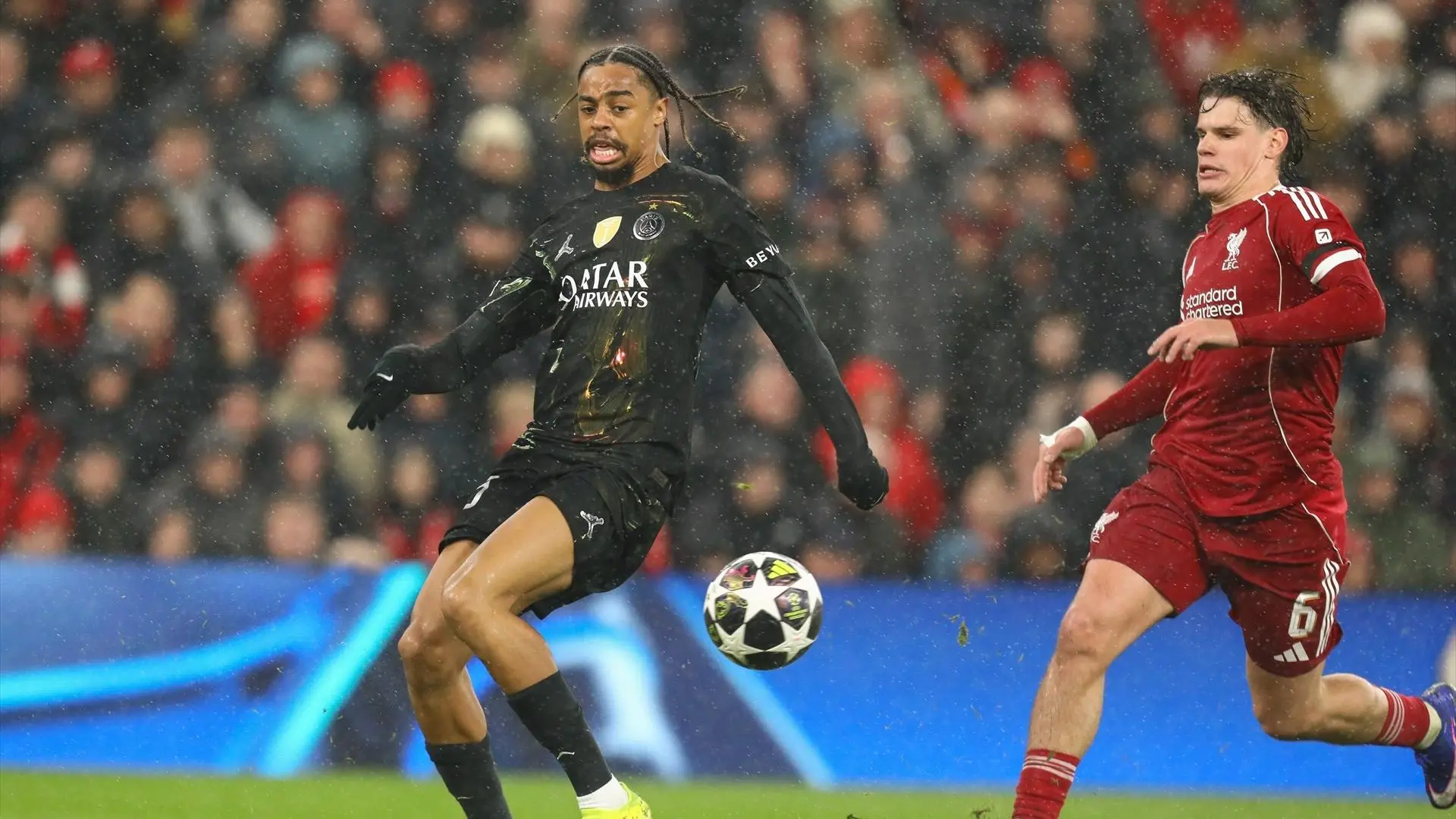 El Liverpool ficha a Bradley Barcola del PSG por unos 140 millones de euros