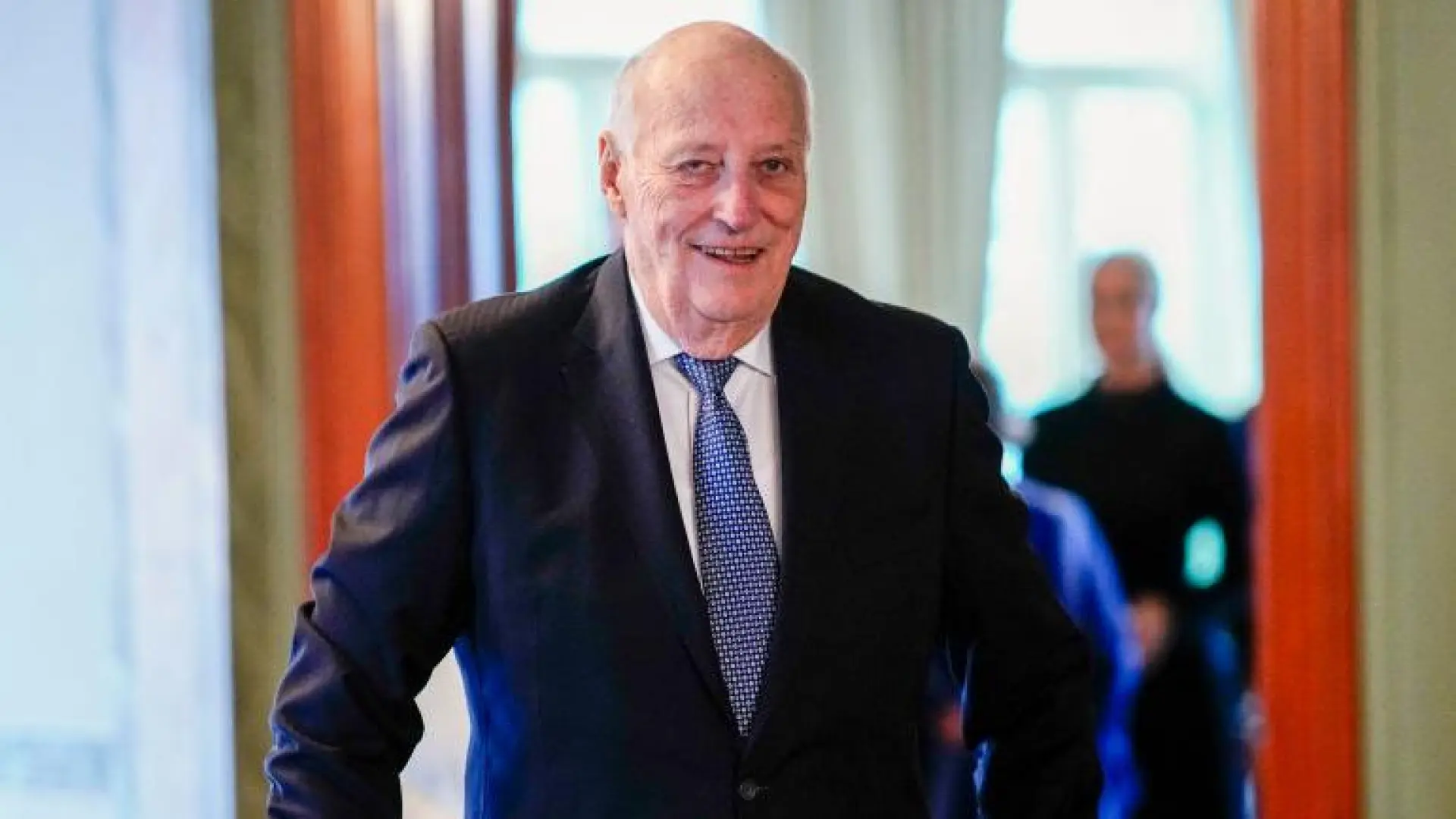 El rey Harald V de Noruega, hospitalizado por una anemia