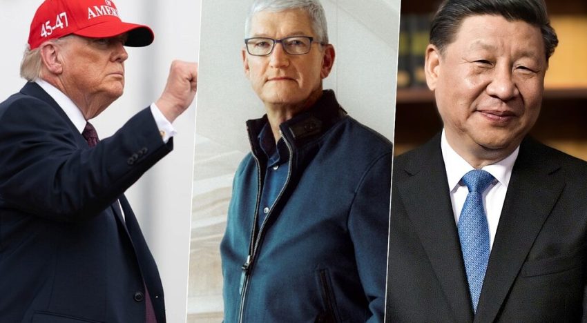 La nueva Apple no quiere interrupciones en sus desarrollos. Así que ha «mandado» a Tim Cook a cenar con Trump y Xi Jinping