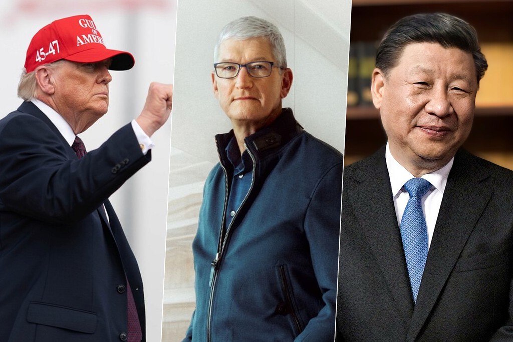 La nueva Apple no quiere interrupciones en sus desarrollos. Así que ha "mandado" a Tim Cook a cenar con Trump y Xi Jinping