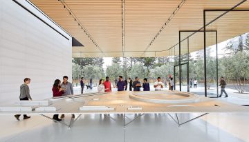El Apple Park acaba con uno de sus clásicos. Espectacular en 2017, casi inútil a día de hoy