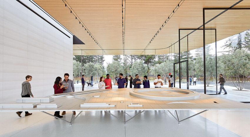 El Apple Park acaba con uno de sus clásicos. Espectacular en 2017, casi inútil a día de hoy