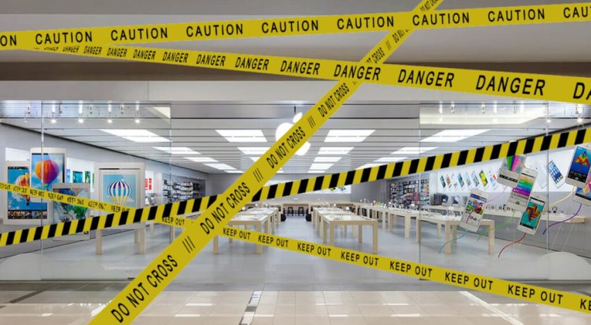 Asaltan la Apple Store de La Maquinista en Barcelona. Ya es la segunda vez en menos de un mes