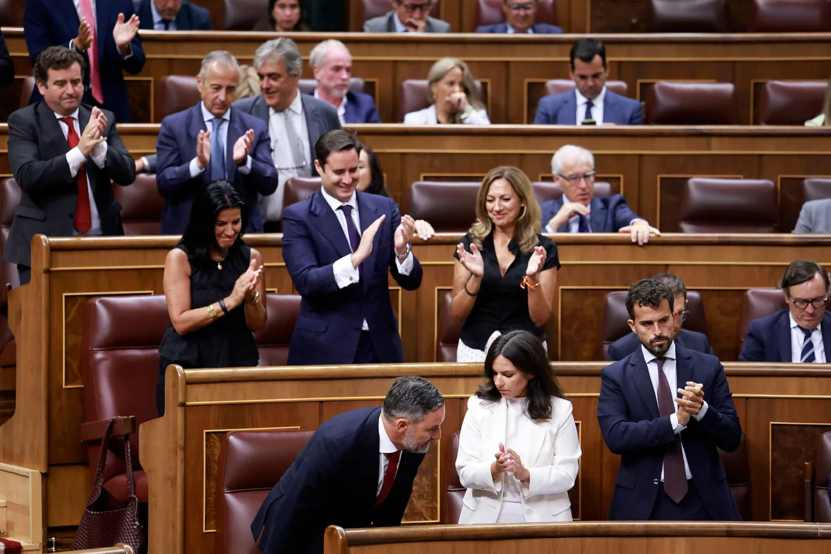 Abascal afirma que Ceuta fue «tomada por la fuerza» y acusa a Sánchez de ser el «embajador de Marruecos en España»: «Si fue un ataque, ¿quién nos atacó?»