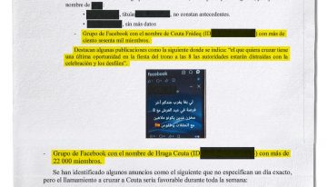 El CNI alertó el día previo al asalto a Ceuta al Gobierno y también a Marruecos: «Tenemos información de un intento de entradas a nado y salto a la valla para mañana»
