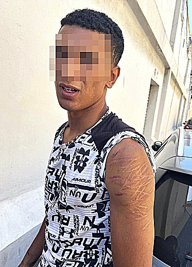 Uno de los identificados con orden de ingreso en prisión.