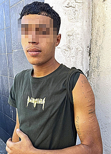 Uno de los identificados con orden de ingreso en prisión.