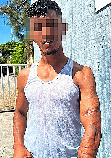 Uno de los identificados con orden de ingreso en prisión.