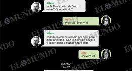 La estrechísima relación de Aldama con Delcy Rodríguez: «Chévere Vic»